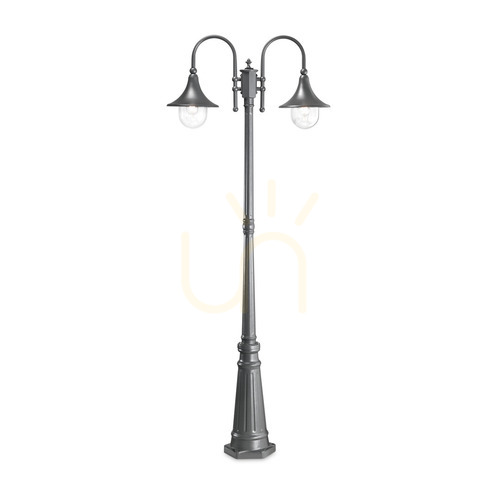 Skontrolujte Vonkajšia stojaca lampa Ideallux CIMA PT2 antracit 246833