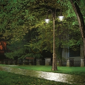 Vonkajšia stojaca lampa Ideallux CIMA PT2 čierna 2xE27 216 cm 024097 1 Vonkajšia stojaca lampa Ideallux CIMA PT2 čierna 2xE27 216 cm 024097 small 1