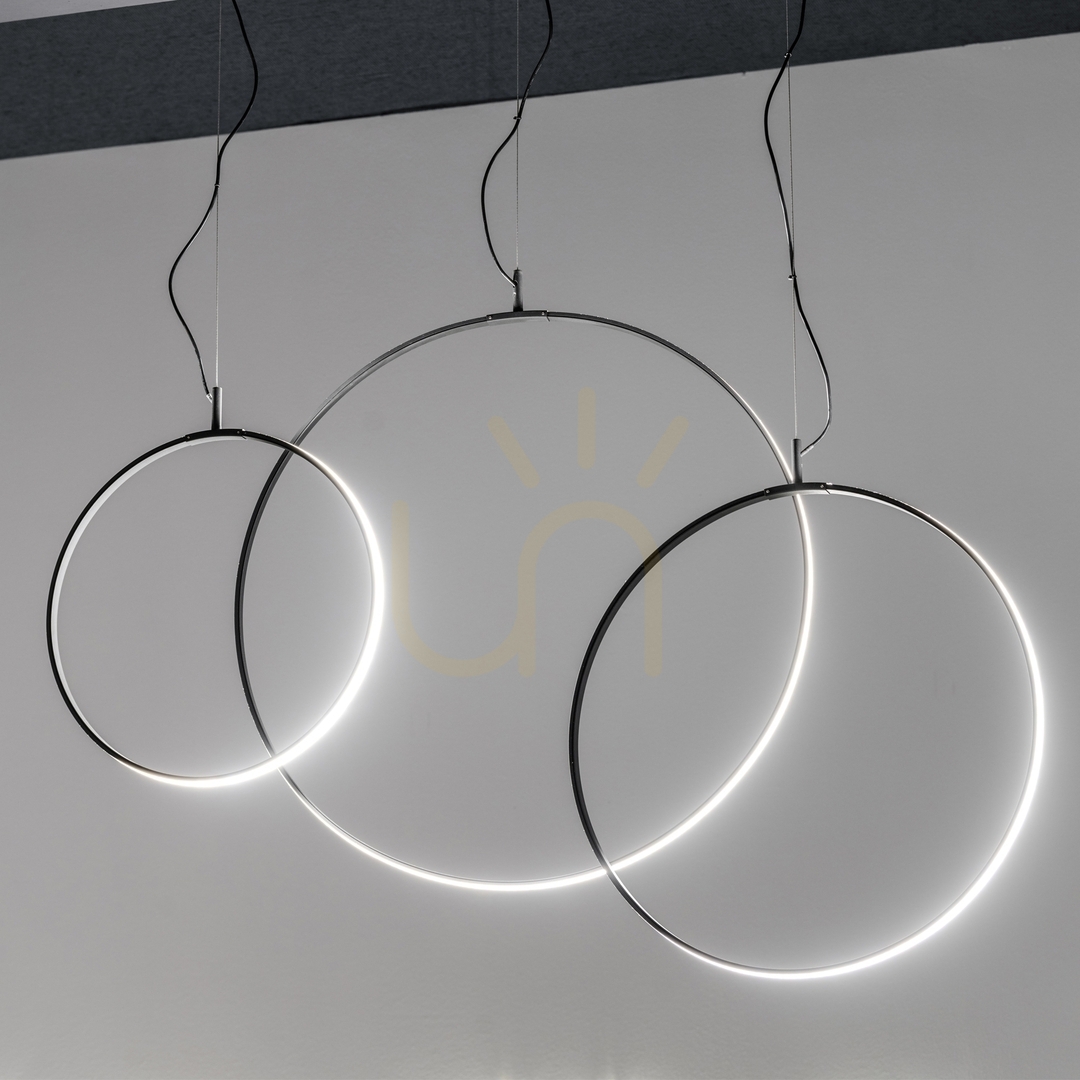vyhliadka Závesné svietidlo Ideallux CIRCUS SP D60 čierne LED 33W 291376 Závesné svietidlo Ideallux CIRCUS SP D60 čierne LED 33W 291376
