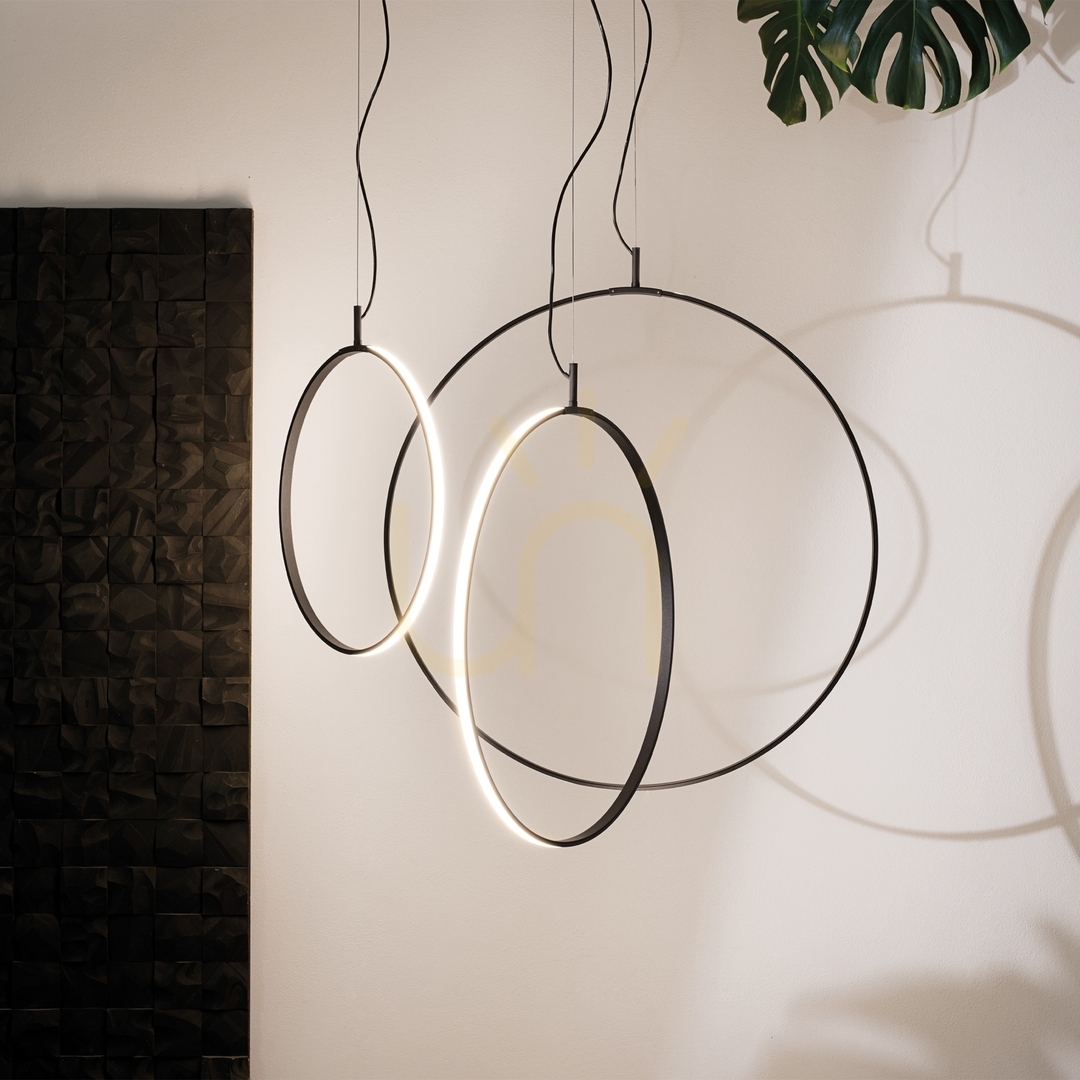 Náhľad Závesné svietidlo Ideallux CIRCUS SP D60 čierne LED 33W 291376 Závesné svietidlo Ideallux CIRCUS SP D60 čierne LED 33W 291376