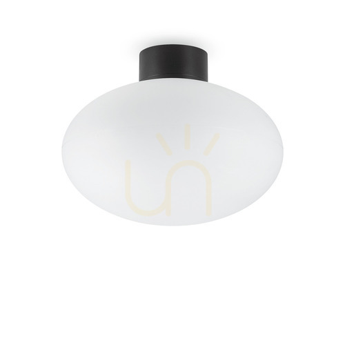 Skontrolujte Vonkajší stropný plafón Ideallux CLIO MPL1 NERO čierny 9 cm E27 148878