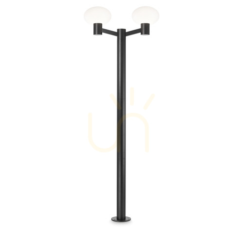 Skontrolujte Vonkajšia stojaca lampa Ideallux CLIO MPT2 NERO čierna 249520