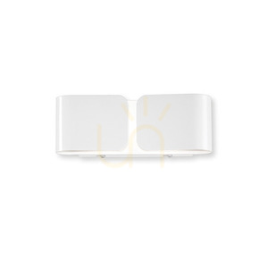 Nástenné svietidlo Ideallux CLIP AP2 MINI BIANCO biele 2xG9 049236 0 Nástenné svietidlo Ideallux CLIP AP2 MINI BIANCO biele 2xG9 049236 small 0