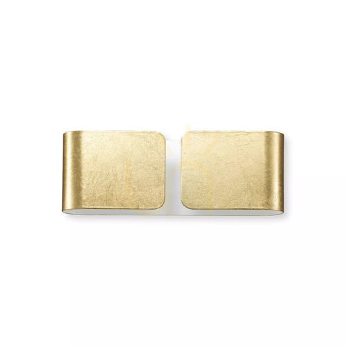 Skontrolujte Nástenné svietidlo Ideallux CLIP AP2 MINI ORO zlaté 2xG9 091129