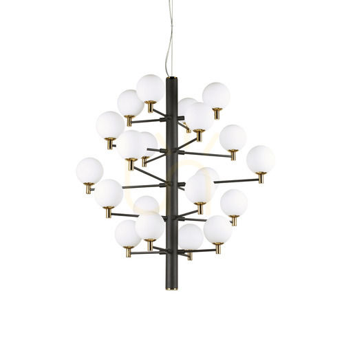 Skontrolujte Závesné svietidlo Ideallux Copernico SP20 Nero čierne 86 cm 197333