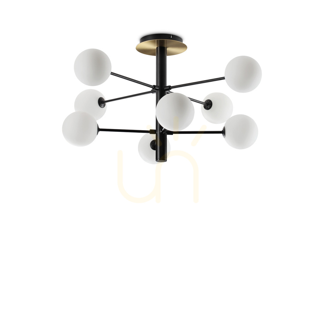 Skontrolujte Plafón Ideallux Cosmopolitan PL8 čierny 64 cm 8xG9 328485 Plafón Ideallux Cosmopolitan PL8 čierny 64 cm 8xG9 328485