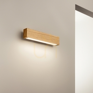 Nástenné svietidlo Ideallux CRAFT AP D40 drevo čierne LED 12W 284477 small 2