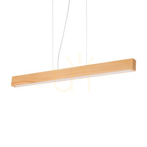 Závesné svietidlo Ideallux CRAFT SP 284460 drevo čierne LED 32W 110 cm small 0