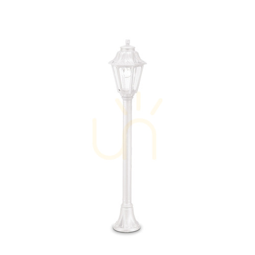 Skontrolujte Vonkajšie stojace svietidlo Ideallux DAFNE PT1 Bianco biele 110 cm E27 120454