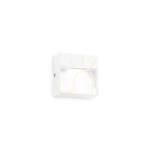 Skontrolujte Vonkajšie nástenné svietidlo Ideallux Dedra AP Big Bianco biele LED 1,5 W 328638