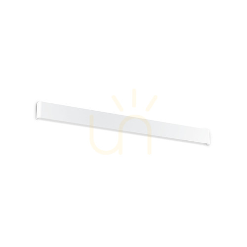 Skontrolujte Nástenné svietidlo Ideallux Delta AP D110 biele LED 37W 3000K 287607