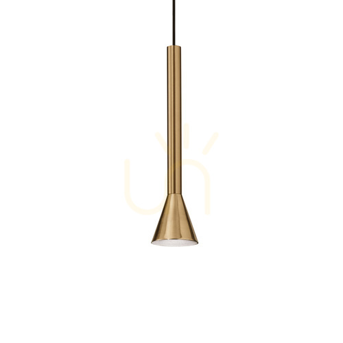 Skontrolujte Závesné svietidlo Ideallux Diesis SP Ottone mosadz LED 7W 279794