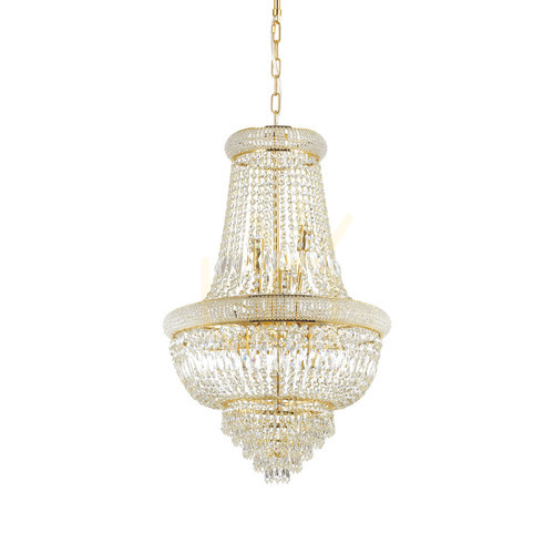 Skontrolujte Závesné svietidlo Ideallux DUBAI SP10 mosadz 10xE14 52 cm 207216