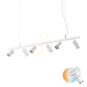 Prívesné svietidlo Ideallux Dynamite SP6 Bianco biele 6x GU10 231433 small 0