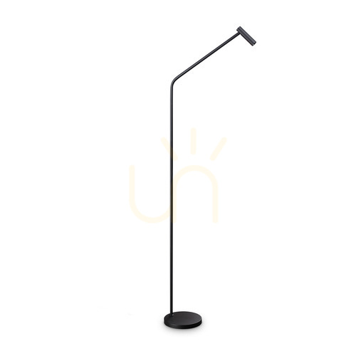 Skontrolujte Stojanová lampa Ideallux EASY PT NERO čierna LED 3,5 W 295497
