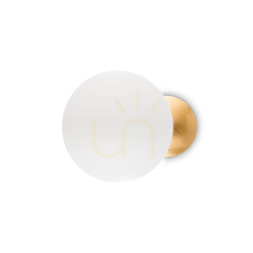 Skontrolujte Nástenné svietidlo Ideallux ECLISSI AP SMALL zlaté LED 11W 259048