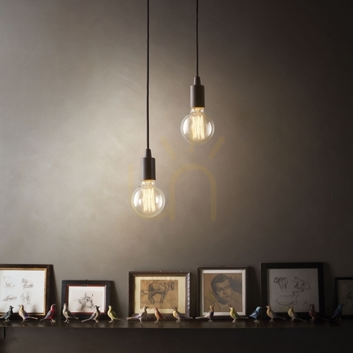 Skontrolujte Závesné svietidlo Ideallux Edison SP1 Nero čierne E27 113319