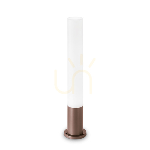 Skontrolujte Vonkajšie stojace svietidlo Ideallux EDO Outdoor PT1 Round Coffee hnedé 80 cm 213071