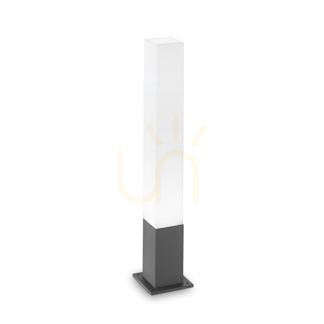 Skontrolujte Vonkajšie stojace svetlo Ideallux EDO PT1 Square antracit 79 cm GX53 135762 Vonkajšie stojace svetlo Ideallux EDO PT1 Square antracit 79 cm GX53 135762