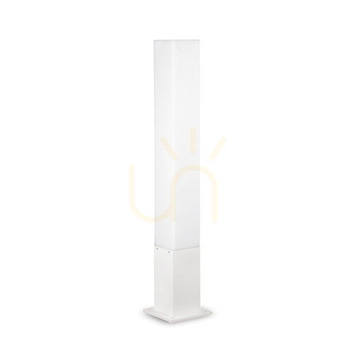Skontrolujte Vonkajšie stojace svietidlo Ideallux EDO PT1 Square biele GX53 79 cm 142999