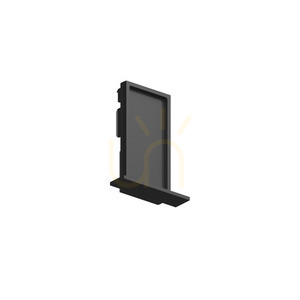 Koncovka lišty Ideallux EGO End Cap Recessed Trim bez otvoru čierna 320519 small 0