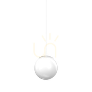 Lištové svietidlo Ideallux Ego Pendant Ball 10W 3000K biele 327532 small 0