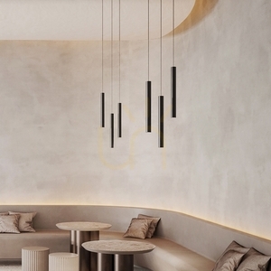 Lištové svietidlo Ideallux EGO Pendant Tube 12W 3000K čierne DALI 286310 small 1