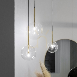 Závesné svietidlo Ideallux Equinoxe SP1 D15 mosadz 277370 small 3