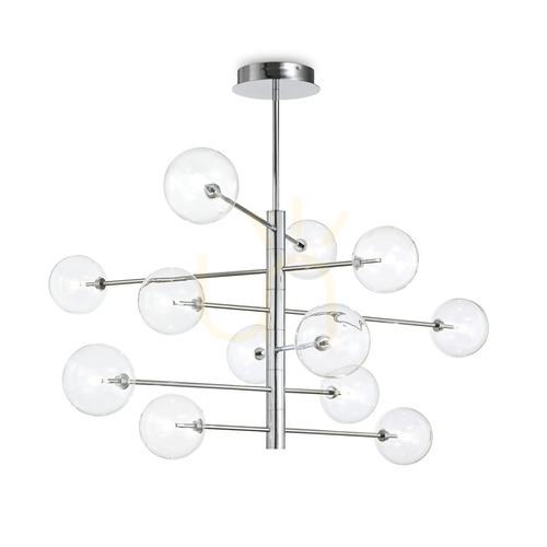 Skontrolujte Závesné svietidlo Ideallux Equinoxe SP12 Cromo chróm 12xG4 200118