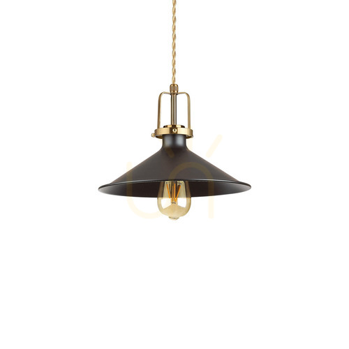 Skontrolujte Závesné svietidlo Ideallux ERIS SP1 Nero čierne 29 cm E27 249070