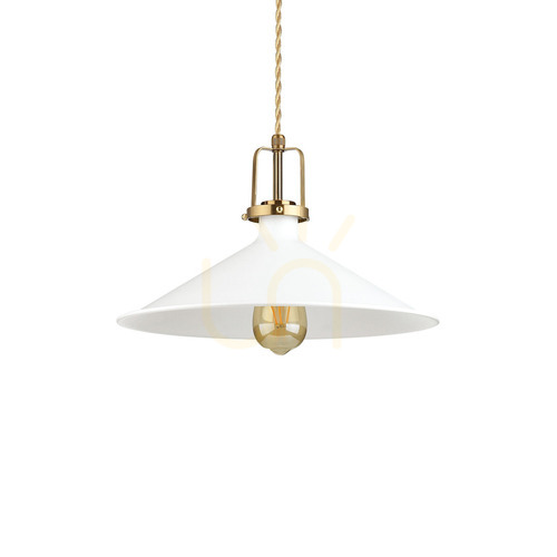 Skontrolujte Závesné svietidlo Ideallux ERIS SP1 Bianco biele 36 cm 238210