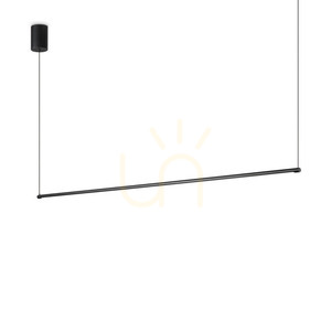 Závesné svietidlo Ideallux Essence SP D126 NERO čierne LED 19W 115 cm 285092 small 0