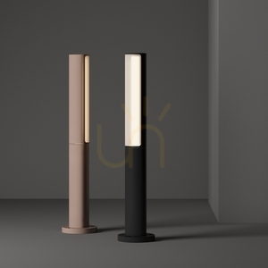 Vonkajšie stojace svetlo Ideallux Etere 322261 čierne 3000K 60,5 cm small 2