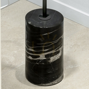 Stojanová lampa Ideallux EVA PT1 čierna mramorová E27 295213 small 2