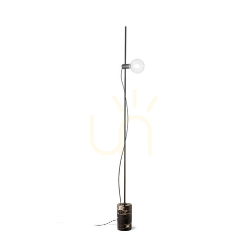 Skontrolujte Stojanová lampa Ideallux EVA PT1 čierna mramorová E27 295213