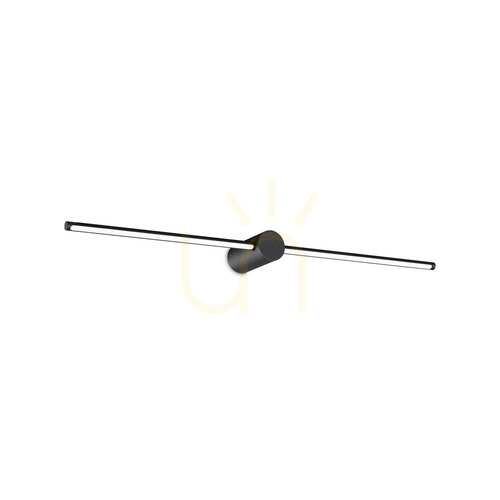 Skontrolujte Nástenné svietidlo Ideallux FILO AP D075 NERO čierne LED 13W 310145