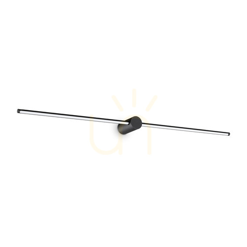 Skontrolujte Nástenné svietidlo Ideallux FILO AP D115 NERO čierne LED 16W 3000K 310152