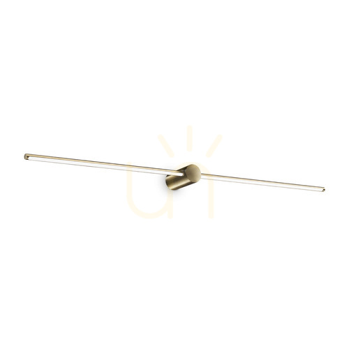 Skontrolujte Nástenné svietidlo Ideallux Essence FILO AP D115 mosadz LED 16W 327785