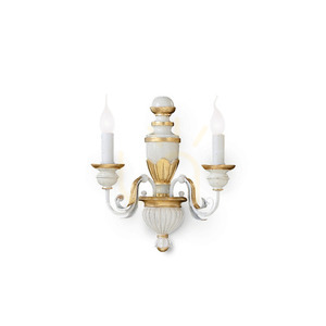 Nástenné svietidlo Ideallux FIRENZE AP2 BIANCO biele 2xE14 012902 small 0