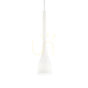 Závesné svietidlo Ideallux FLUT SP1 BIG BIANCO biele sklenené E27 035666 small 0