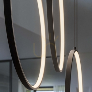 Závesné svietidlo Ideallux FRAME SP CERCHIO NERO čierne LED 82W 68,5 cm 269337 small 6