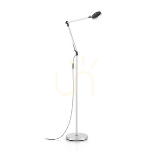 Stojaca lampa Ideallux Futura 204956 LED 12,5 W hliník strieborná 145 cm small 0
