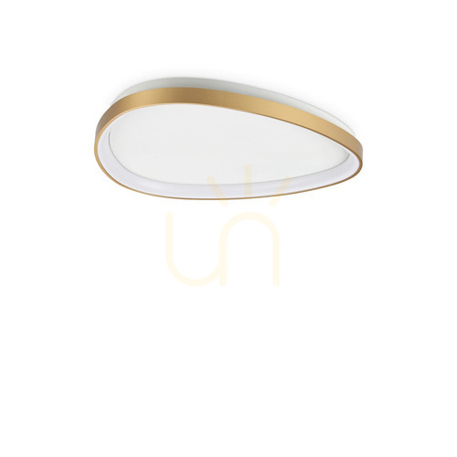 Skontrolujte Plafón Ideallux Gemini D061 mosadzný LED 28W 3000K stmievateľný 328966