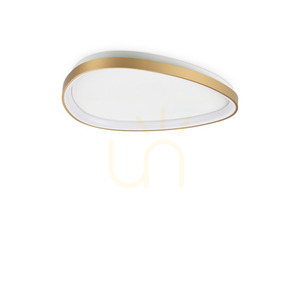 Plafón Ideallux GEMINI D061 mosadzný LED 30W 3000K 61 cm 328065 small 0