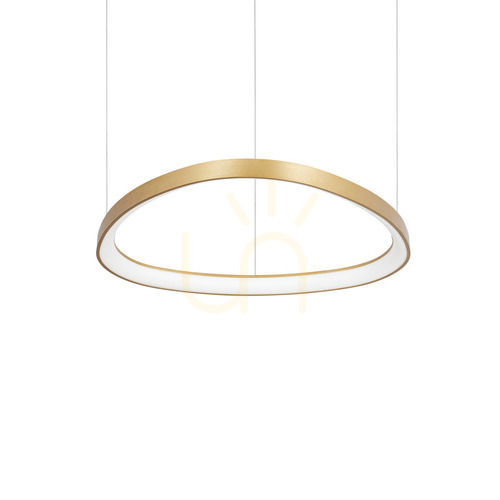 Skontrolujte Závesné svietidlo Ideallux GEMINI D061 mosadz 61 cm LED 47W stmievateľné 304700
