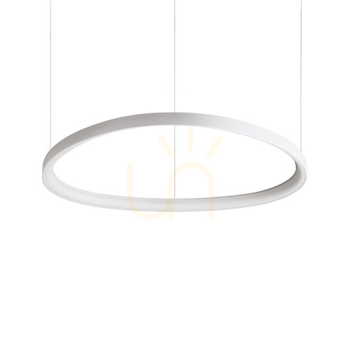 Skontrolujte Závesné svietidlo Ideallux Gemini D081 biele LED 56W 3000K 81 cm 247274