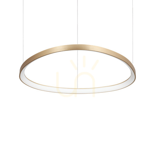 Skontrolujte Závesné svietidlo Ideallux GEMINI D081 mosadz 81 cm LED 56W 3000K 269849