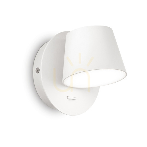 Skontrolujte Nástenné svietidlo Ideallux GIM AP Bianco biele LED 6,5 W 167152