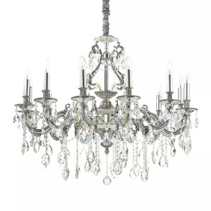 Závesné svietidlo Ideallux Gioconda SP12 Oro zlaté 12xE14 90 cm 164960 small 2