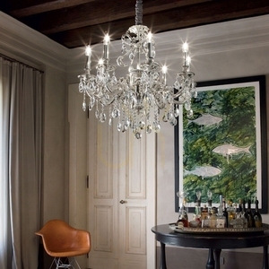 Závesné svietidlo Ideallux Gioconda SP12 Oro zlaté 12xE14 90 cm 164960 small 3